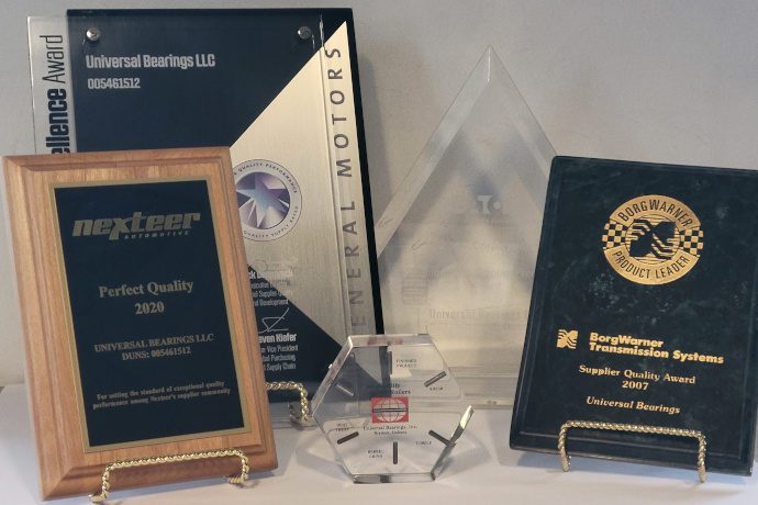 Awards received by Universal Bearings