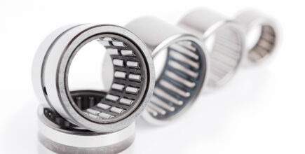 Needle roller bearings in various sizes